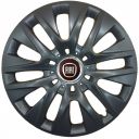 Колпаки SKS 429 Black R16 Fiat (Комплект 4 шт.)