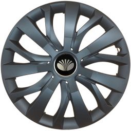 Колпаки SJS 432 Black R16 Daewoo (Комплект 4 шт.)