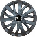 Колпаки SJS 432 Black R16 Daihatsu (Комплект 4 шт.)