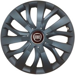 Колпаки SJS 432 Black R16 Fiat (Комплект 4 шт.)