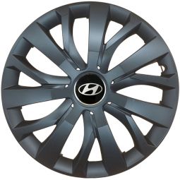 Колпаки SJS 432 Black R16 Hyundai (Комплект 4 шт.)
