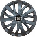 Колпаки SJS 432 Black R16 Kia (Комплект 4 шт.)