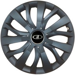 Колпаки SJS 432 Black R16 Lada (Комплект 4 шт.)