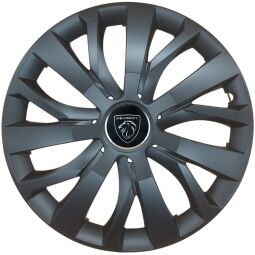 Колпаки SJS 432 Black R16 Peugeot NEW (Комплект 4 шт.)