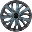Колпаки SJS 432 Black R16 SsangYong (Комплект 4 шт.)