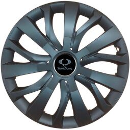 Колпаки SJS 432 Black R16 SsangYong (Комплект 4 шт.)