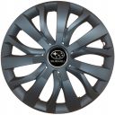 Колпаки SJS 432 Black R16 Subaru (Комплект 4 шт.)