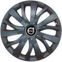 Колпаки SJS 432 Black R16 Volvo (Комплект 4 шт.)