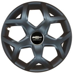 Колпаки SJS 435 Black R16 Chevrolet (Комплект 4 шт.)