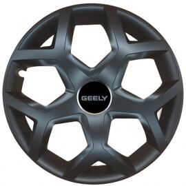 Колпаки SJS 435 Black R16 Chery (Комплект 4 шт.)