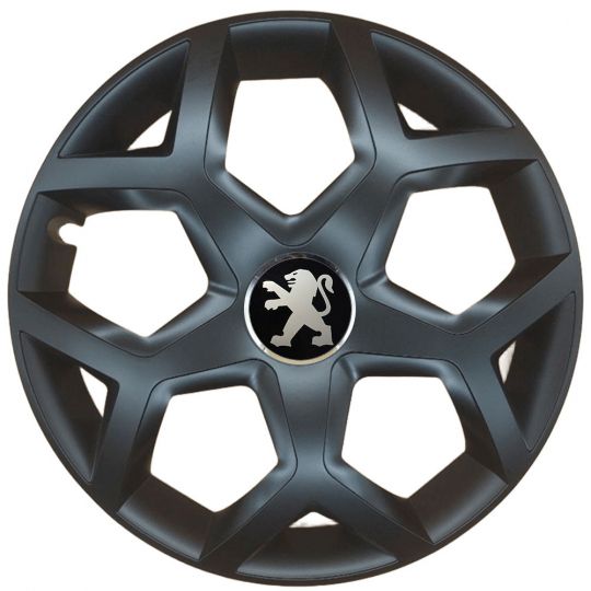 Колпаки SJS 435 Black R16 Peugeot (Комплект 4 шт.) Колпаки SJS 435 Black R16 Peugeot (Комплект 4 шт.)