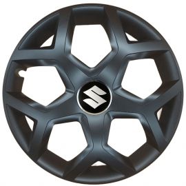 Колпаки SJS 435 Black R16 Suzuki (Комплект 4 шт.)