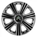 STAR DTM Super Silver R14 Ковпаки для коліс з логотипом Citroen (Комплект 4 шт.)