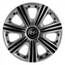 STAR DTM Super Silver R14 Ковпаки для коліс з логотипом Hyundai (Комплект 4 шт.)