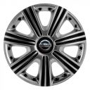 STAR DTM Super Silver R14 Ковпаки для коліс з логотипом Nissan (Комплект 4 шт.)