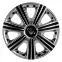 STAR DTM Super Silver R14 Ковпаки для коліс з логотипом Renault (Комплект 4 шт.)
