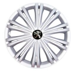 STAR Гига R14 Ковпаки для коліс з логотипом Peugeot (Комплект 4 шт.)