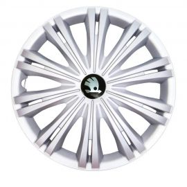 STAR Гига R15 Ковпаки для коліс з логотипом Skoda (Комплект 4 шт.)