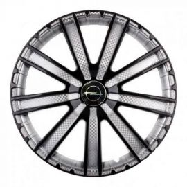 STAR Круиз Super Black R15 Ковпаки для коліс з логотипом Opel (Комплект 4 шт.)