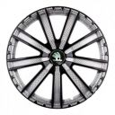 STAR Круиз Super Black R16 Ковпаки для коліс з логотипом Skoda (Комплект 4 шт.)