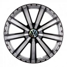 STAR Круиз Super Black R15 Ковпаки для коліс з логотипом Volkswagen (Комплект 4 шт.)