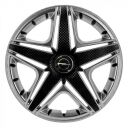 STAR NHL Super Silver R16 Ковпаки для коліс з логотипом Opel (Комплект 4 шт.)
