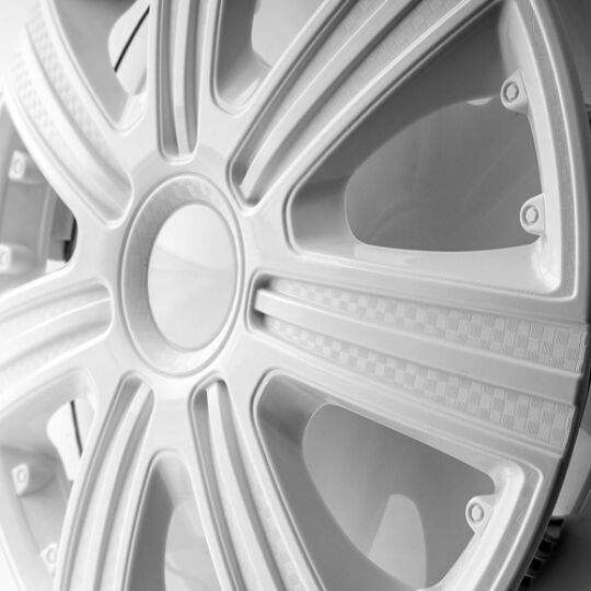 STAR DTM White R14 КОЛПАКИ ДЛЯ КОЛЕС (Комплект 4 шт.)