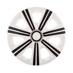 STAR DTM White Super Black R14 КОЛПАКИ ДЛЯ КОЛЕС (Комплект 4 шт.)