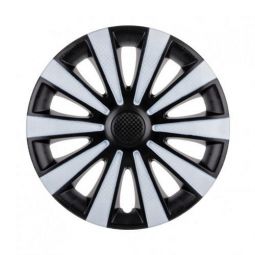 STAR Карат White Super Black R15 КОЛПАКИ ДЛЯ КОЛЕС (Комплект 4 шт.)