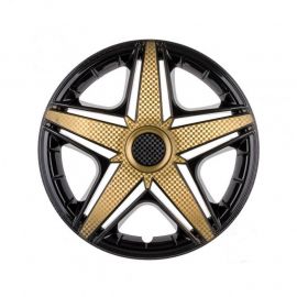 STAR NHL Super Black Gold R15 КОЛПАКИ ДЛЯ КОЛЕС (Комплект 4 шт.)