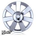 WINJET R13 КОЛПАКИ ДЛЯ КОЛЕС ХРОМИРОВАННЫЕ 5043 (Комплект 4 шт.)