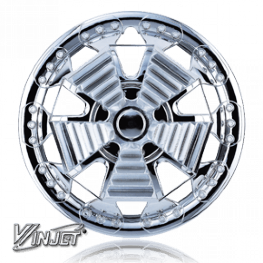 WINJET I903 R13 КОЛПАКИ-СПИННЕРЫ ДЛЯ КОЛЕС ХРОМИРОВАННЫЕ (Комплект 4 шт.)