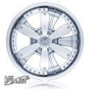 WINJET R13 КОЛПАКИ-СПИННЕРЫ ДЛЯ КОЛЕС ХРОМИРОВАННЫЕ I905 (Комплект 4 шт.)