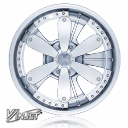 WINJET R13 КОЛПАКИ-СПИННЕРЫ ДЛЯ КОЛЕС ХРОМИРОВАННЫЕ I905 (Комплект 4 шт.)