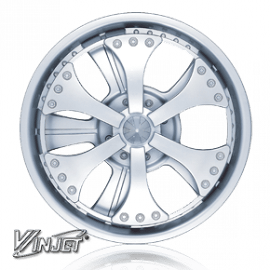 WINJET I906 R14 КОЛПАКИ-СПИННЕРЫ ДЛЯ КОЛЕС ХРОМИРОВАННЫЕ (Комплект 4 шт.)