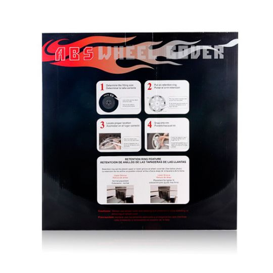 WINJET T003 R15 КОЛПАКИ ДЛЯ КОЛЕС ХРОМИРОВАННЫЕ (Комплект 4 шт.)