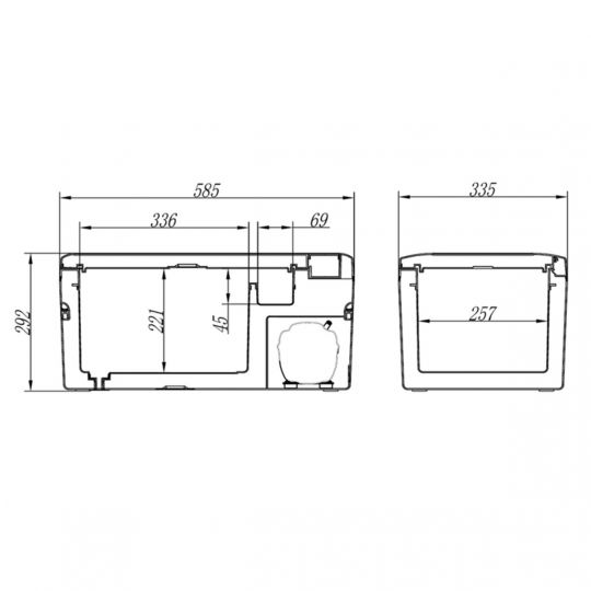 Brevia Холодильник автомобільний компресорний 18л от -20°C до +20°C, 12/24В, 220В Bluetooth, LED дисплей Brevia Холодильник автомобільний компресорний 18л от -20°C до +20°C, 12/24В, 220В Bluetooth, LED дисплей