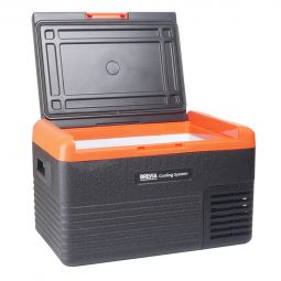 Brevia Автомобільний холодильник 30л Компресорний, -20°C до +20°C, 12/24В, 220В, Bluetooth, LED дисплей