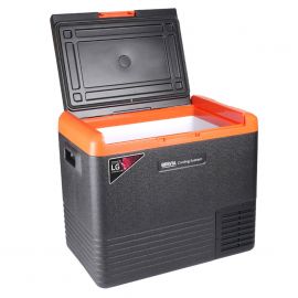 Brevia Автомобільний холодильник 50л (компресор LG), -20°C до +20°C, 12/24В, 220В, Bluetooth, LED дисплей