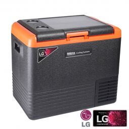 Brevia Автомобільний холодильник 50л (компресор LG), -20°C до +20°C, 12/24В, 220В, Bluetooth, LED дисплей