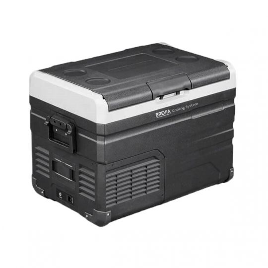 Brevia Автомобільний холодильник Brevia 50л Компресорний, -20°C до +20°C, 12/24В, 220В, Bluetooth, LED дисплей