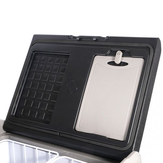 Brevia Автомобільний холодильник Brevia 50л Компресорний, -20°C до +20°C, 12/24В, 220В, Bluetooth, LED дисплей