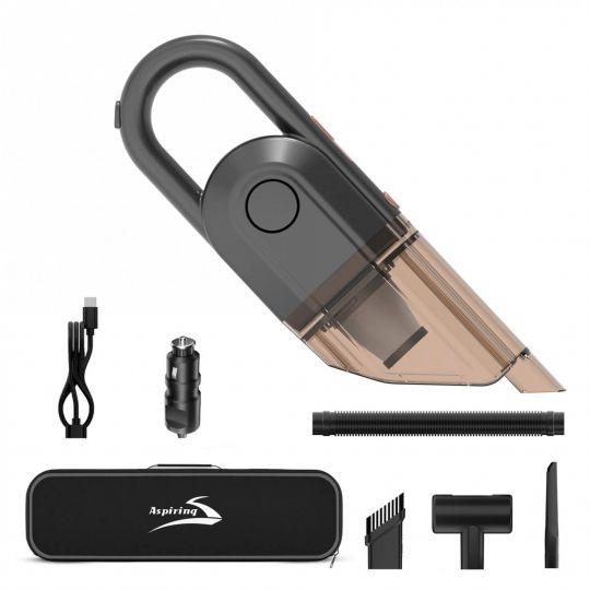 Aspiring Бездротовий автомобільний пилосос Dust 5 Brushless 16000 Pa Wireless and Cord Aspiring Бездротовий автомобільний пилосос Dust 5 Brushless 16000 Pa Wireless and Cord