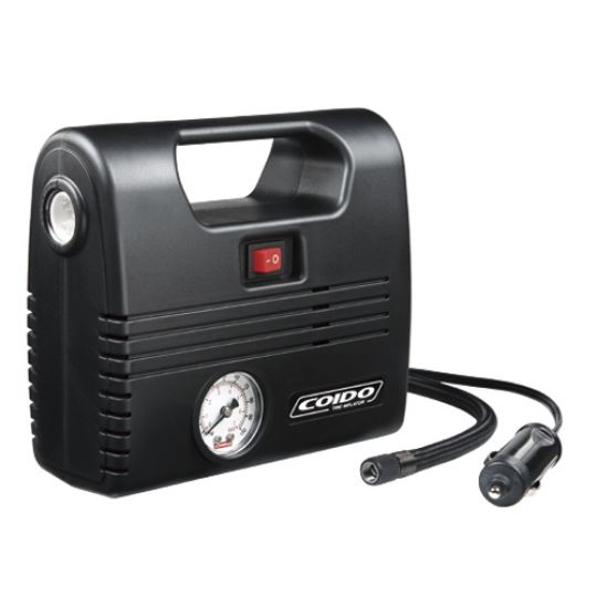 COIDO 2702 Компрессор автомобильный одноцилиндровый