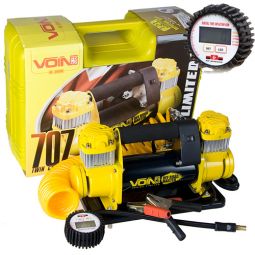VOIN VL-707 Компрессор автомобильный двухцилиндровый