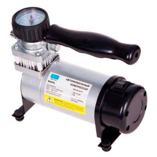 Вихрь КА-В12073 Компрессор автомобильный одноцилиндровый
