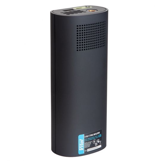 Компресор автомобильный Vitol K-35 20л/хв [8000mAh]