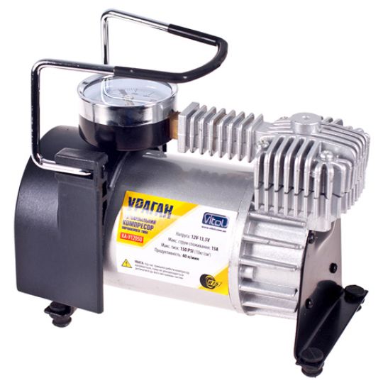 Ураган КА-У12050 Компрессор автомобильный одноцилиндровый