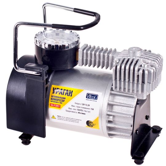 Ураган КА-У12051 Компрессор автомобильный одноцилиндровый