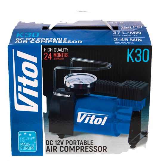 Vitol К-30 Компрессор автомобильный одноцилиндровый
